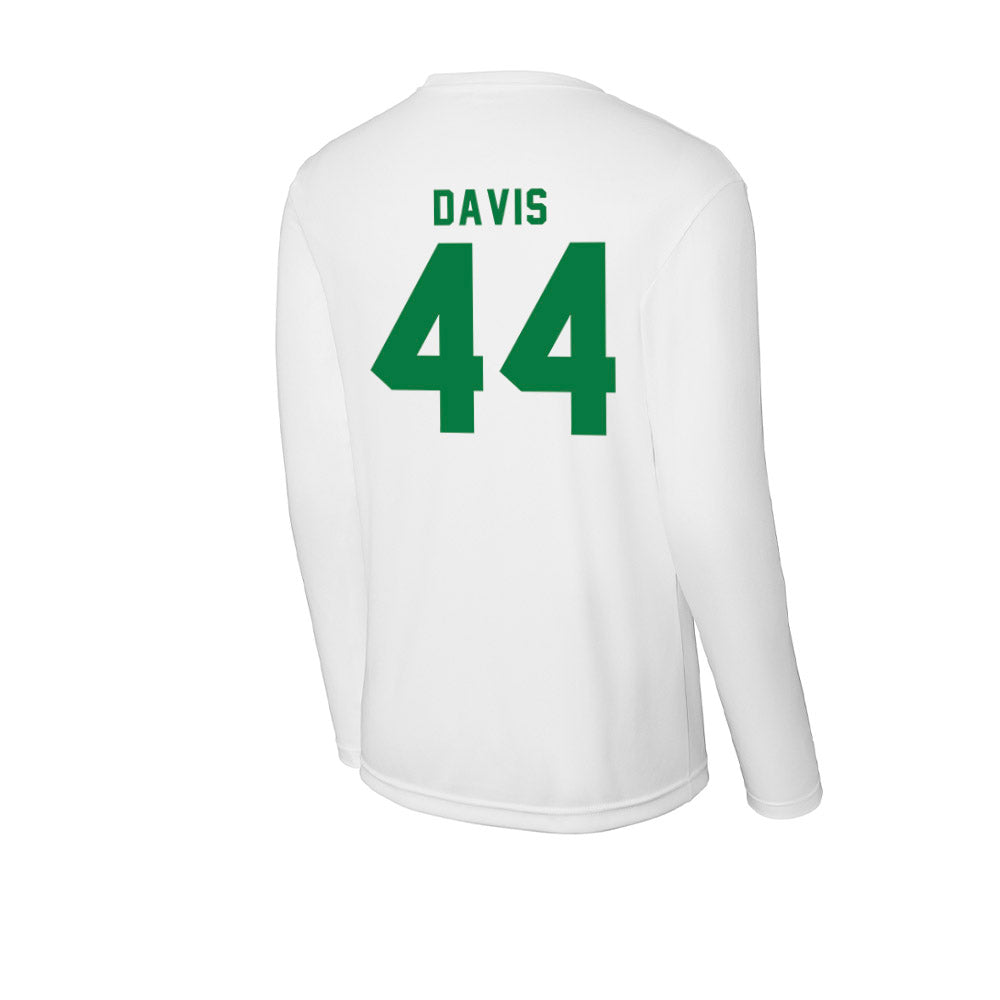 Oregon - NCAA Acrobatics & Tumbling : Logan Davis - Activewear Long Sleeve T-Shirt-1
