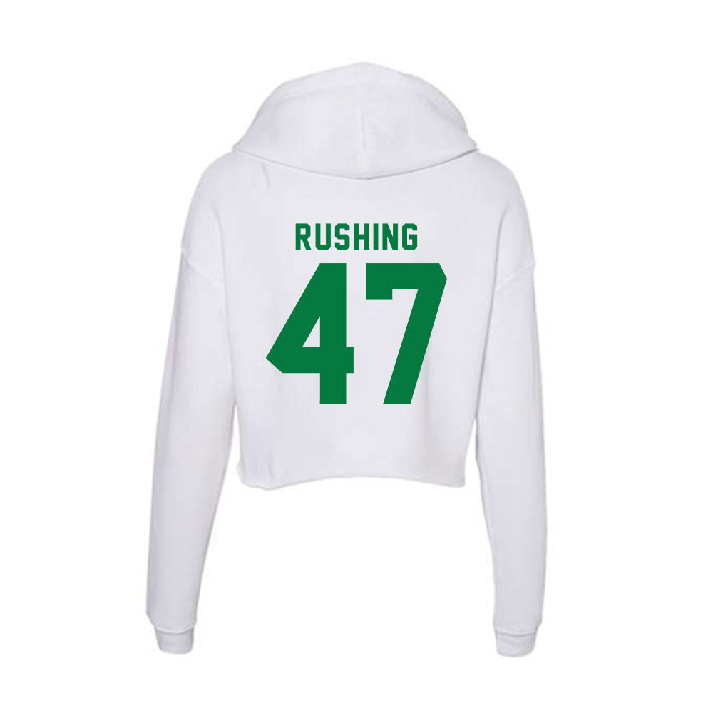 Oregon - NCAA Football : Elijah Rushing - Women's Crop Fleece Hoodie-1