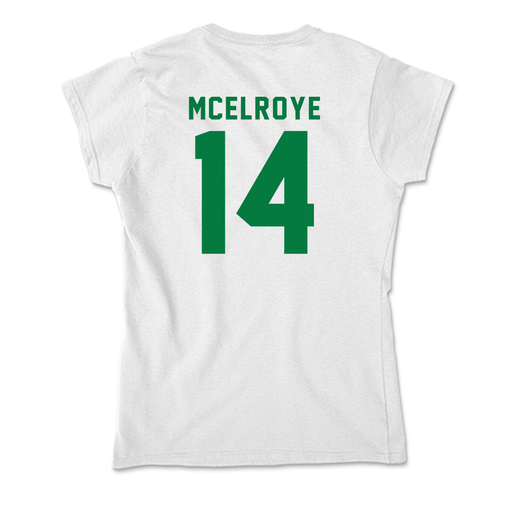 Oregon - NCAA Women's Lacrosse : Nya McElroye - Soft Style Women’s T-Shirt-1