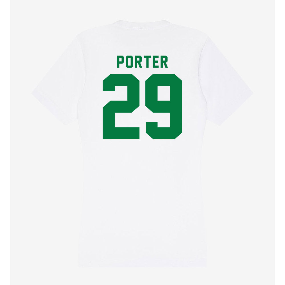 Oregon - NCAA Football : Ashton Porter - Women's V-Neck T-Shirt-1
