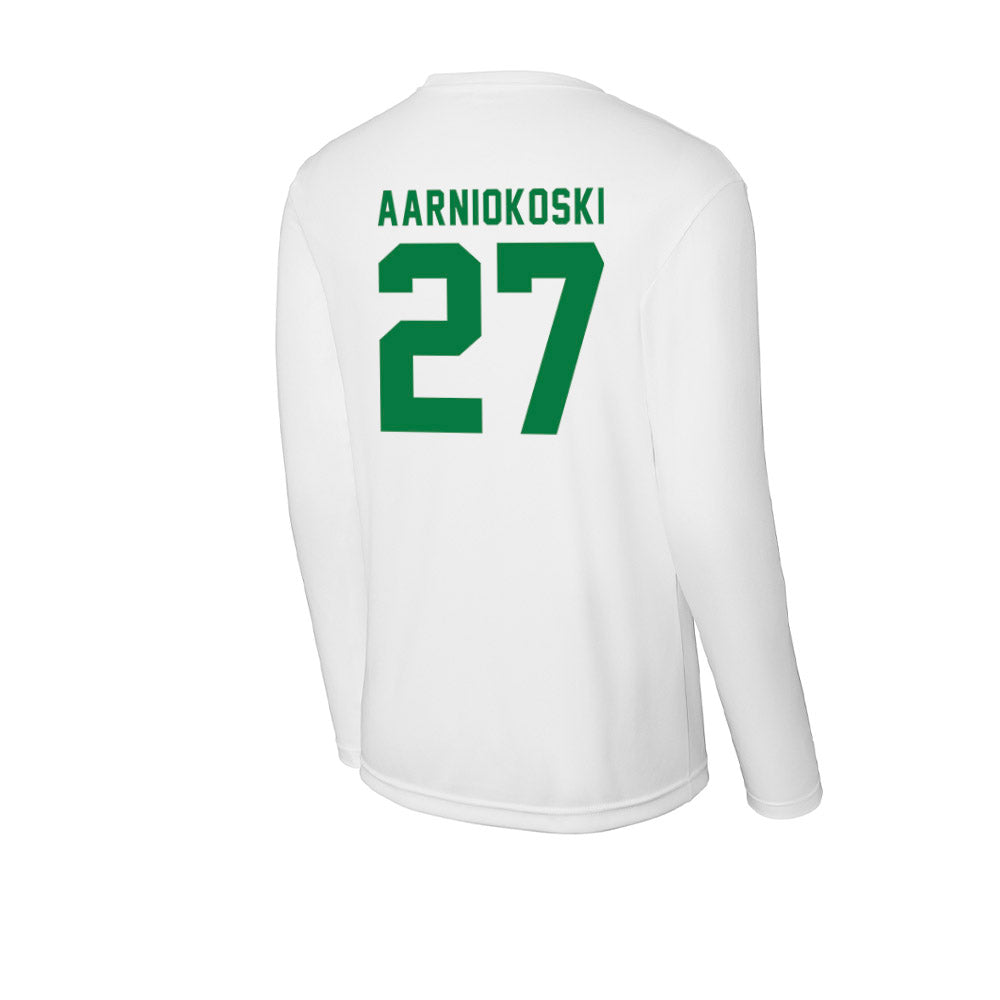 Oregon - NCAA Beach Volleyball : Serena Aarniokoski - Activewear Long Sleeve T-Shirt-1