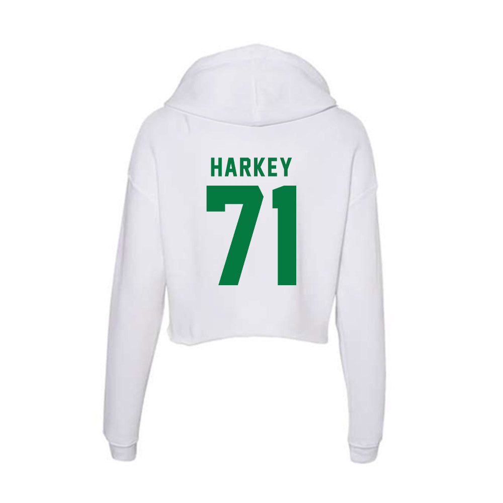 Oregon - NCAA Football : Alex Harkey - Women's Crop Fleece Hoodie-1