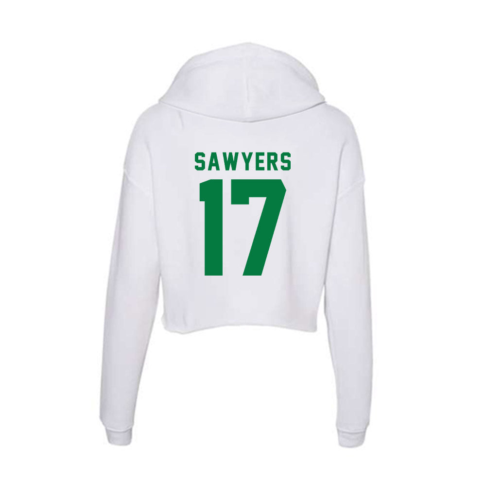 Oregon - NCAA Women's Soccer : Izzy Sawyers - Women's Crop Fleece Hoodie-1