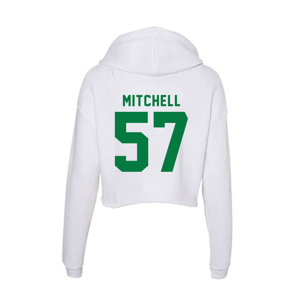 Oregon - NCAA Acrobatics & Tumbling : Genesis Mitchell - Women's Crop Fleece Hoodie-1