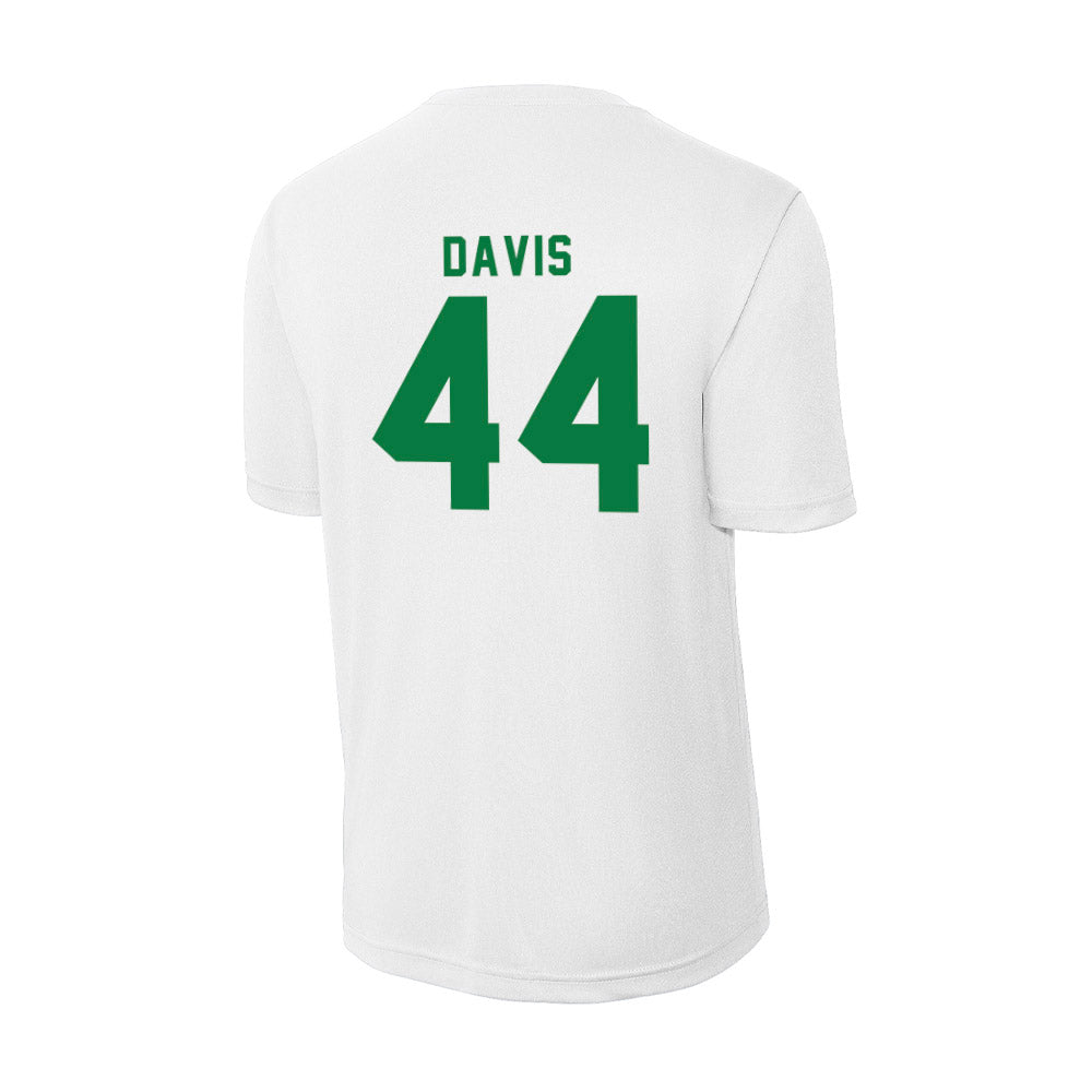 Oregon - NCAA Acrobatics & Tumbling : Logan Davis - Activewear T-Shirt-1