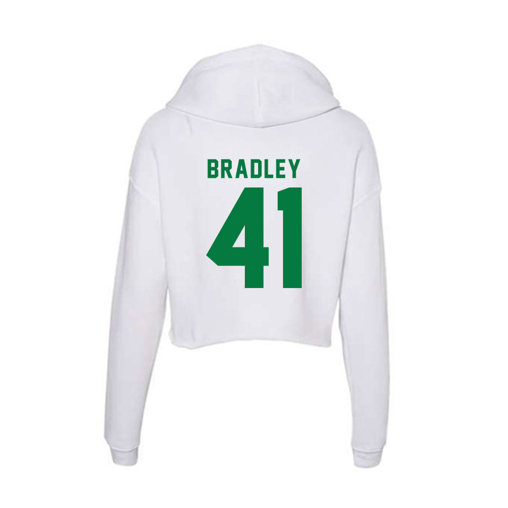 Oregon - NCAA Baseball : Tanner Bradley - Women's Crop Fleece Hoodie-1