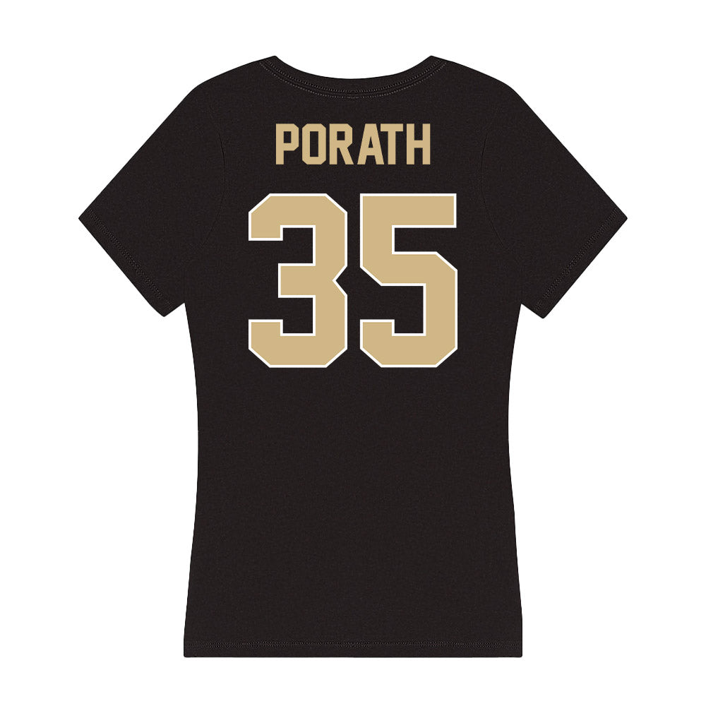 Purdue - NCAA Football : Spencer Porath - Women's V-Neck T-Shirt-1