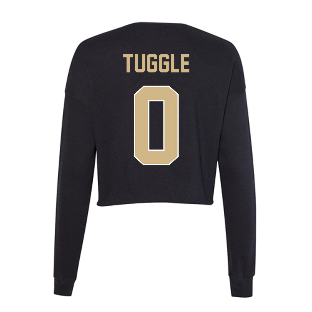 Purdue - NCAA Football : Nitro Tuggle - Women's Cropped Crew Fleece-1