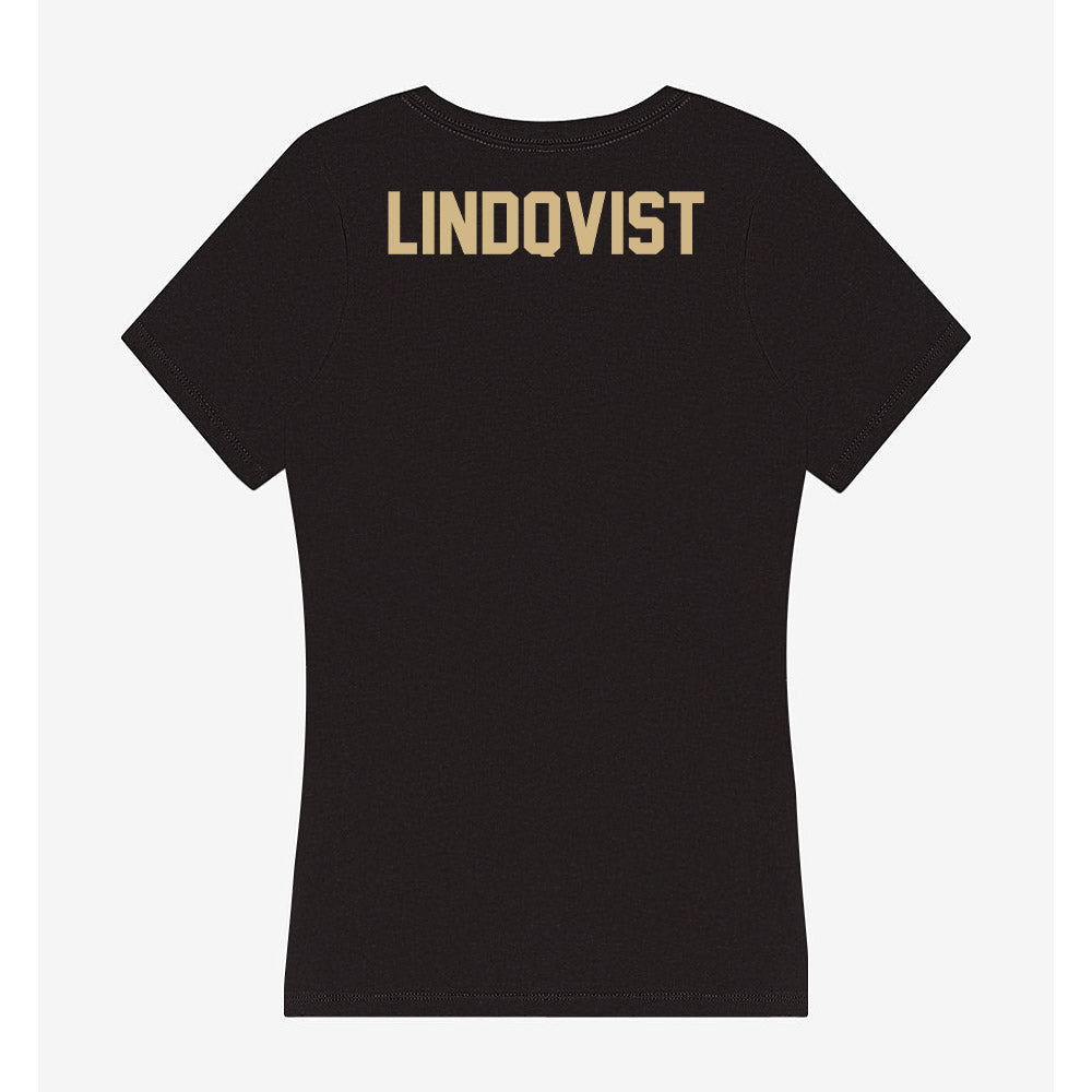 Purdue - NCAA Women's Golf : Ida Lindqvist - Women's V-Neck T-Shirt-1