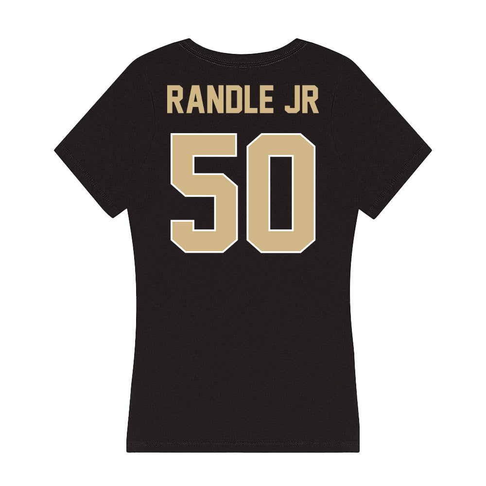 Purdue - NCAA Football : John Randle Jr - Women's V-Neck T-Shirt-1