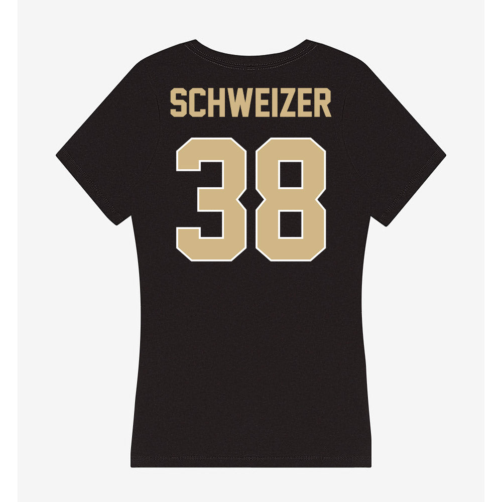 Purdue - NCAA Baseball : Evan Schweizer - Women's V-Neck T-Shirt-1
