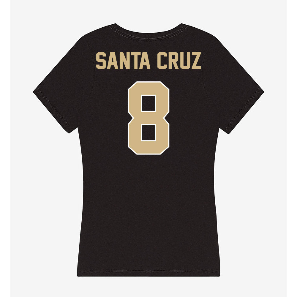 Purdue - NCAA Women's Soccer : Megan Santa Cruz - Women's V-Neck T-Shirt-1