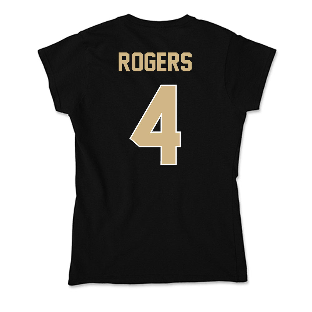 Purdue - NCAA Baseball : Brandon Rogers - Soft Style Women’s T-Shirt-1