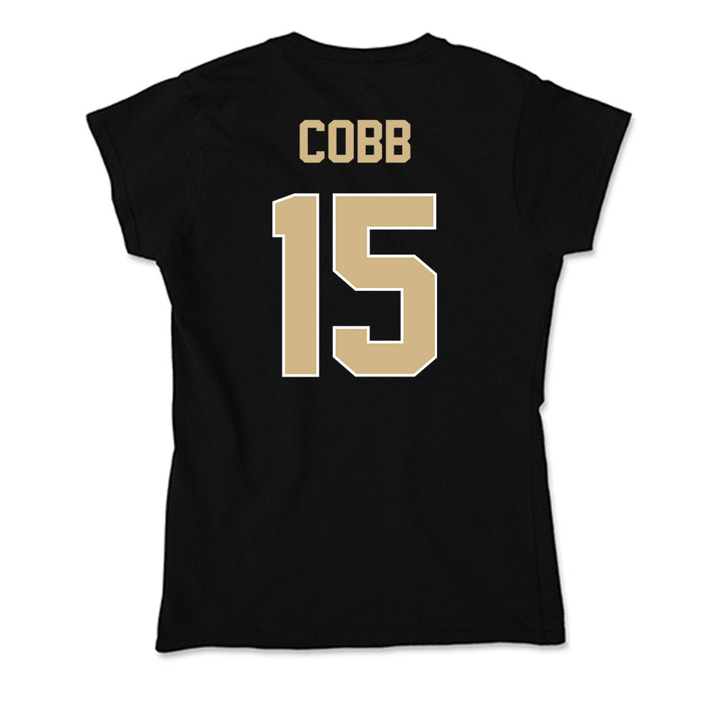 Purdue - NCAA Football : Vi'Naz Cobb - Soft Style Women’s T-Shirt-1