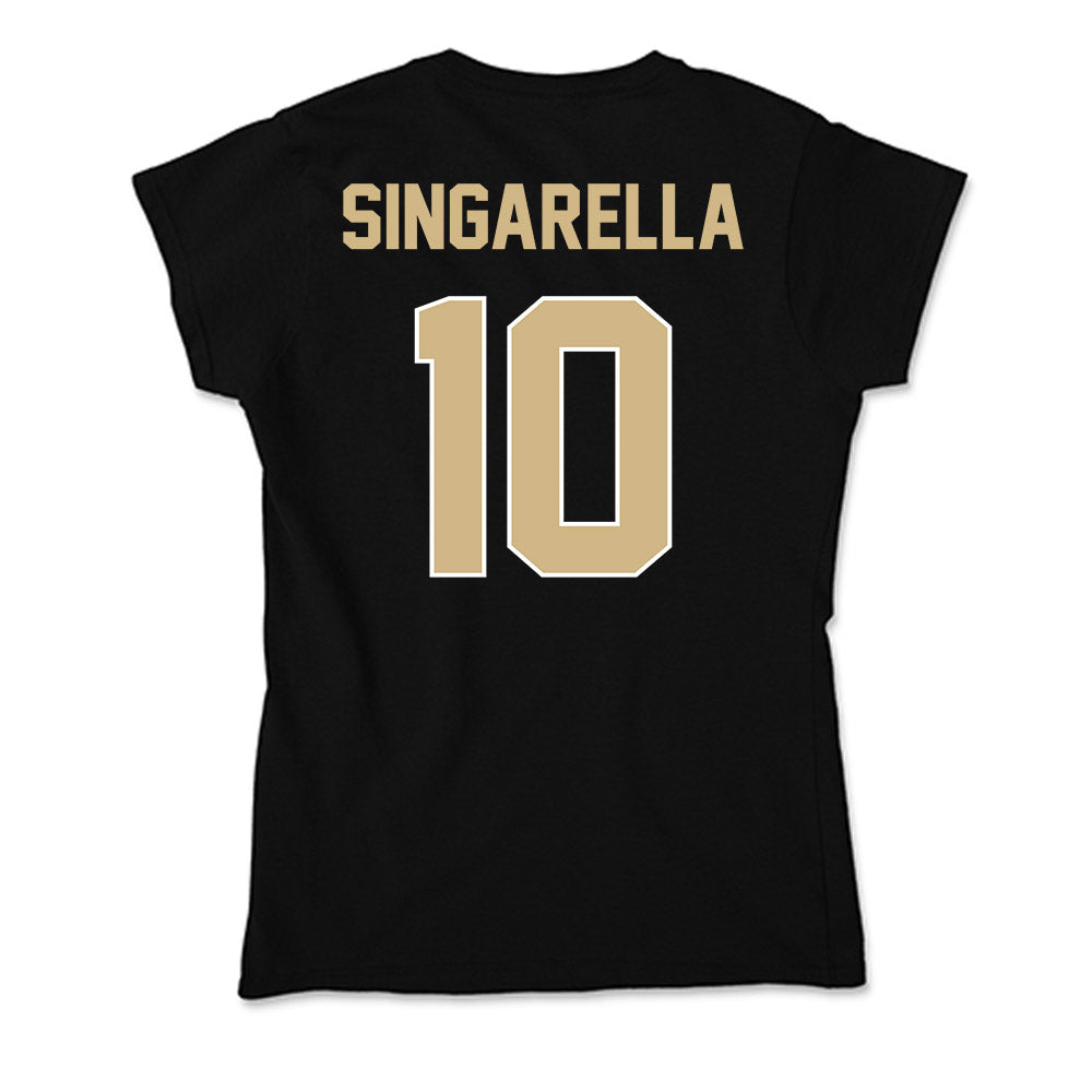 Purdue - NCAA Women's Soccer : Chiara Singarella - Soft Style Women’s T-Shirt-1