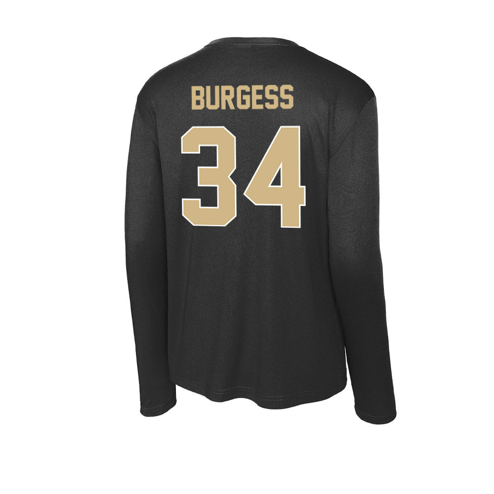 Purdue - NCAA Men's Basketball : Raleigh Burgess - Activewear Long Sleeve T-Shirt