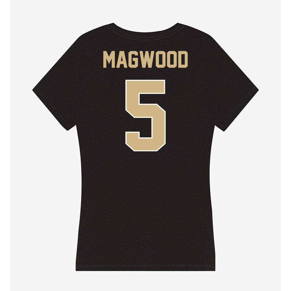 Purdue - NCAA Football : Chauncey Magwood - Women's V-Neck T-Shirt-1