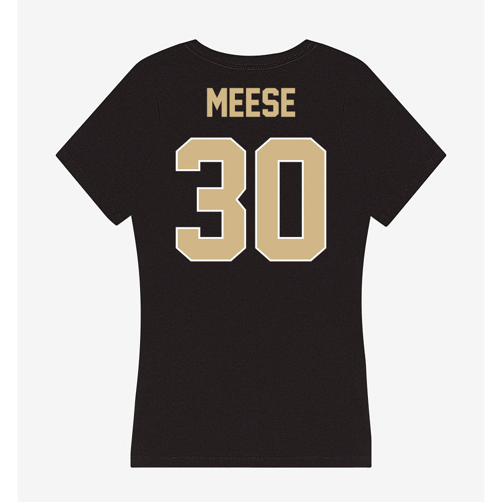 Purdue - NCAA Football : Parker Meese - Women's V-Neck T-Shirt-1