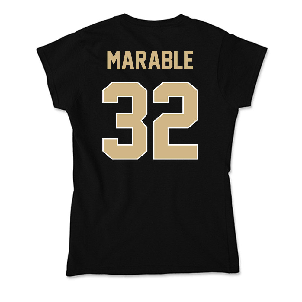 Purdue - NCAA Football : D'Mon Marable - Soft Style Women’s T-Shirt-1