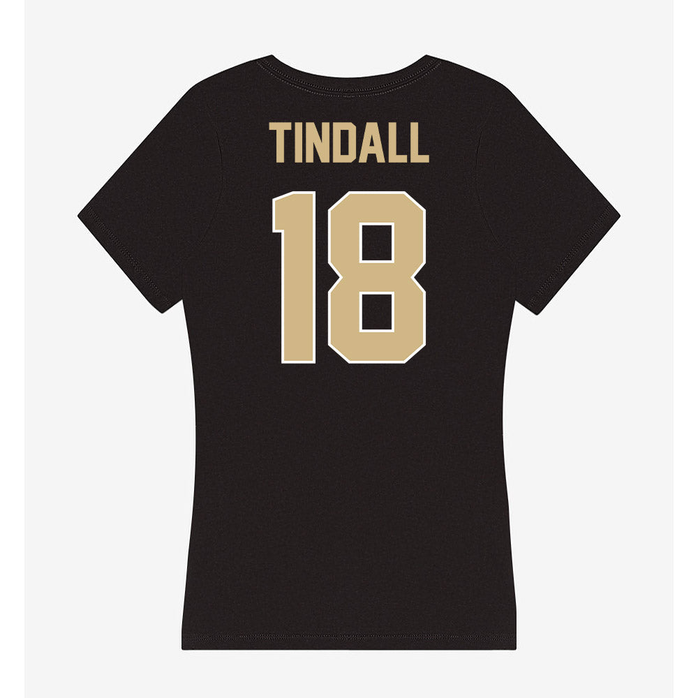 Purdue - NCAA Women's Volleyball : Addy Tindall - Women's V-Neck T-Shirt-1