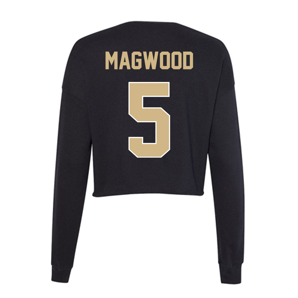 Purdue - NCAA Football : Chauncey Magwood - Women's Cropped Crew Fleece-1