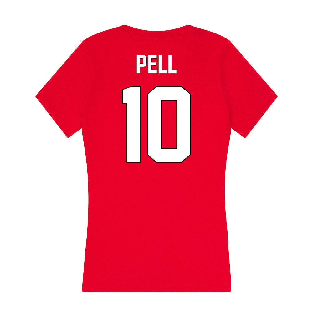 Maryland - NCAA Women's Lacrosse : Cecelia Pell - Women's V-Neck T-Shirt-1