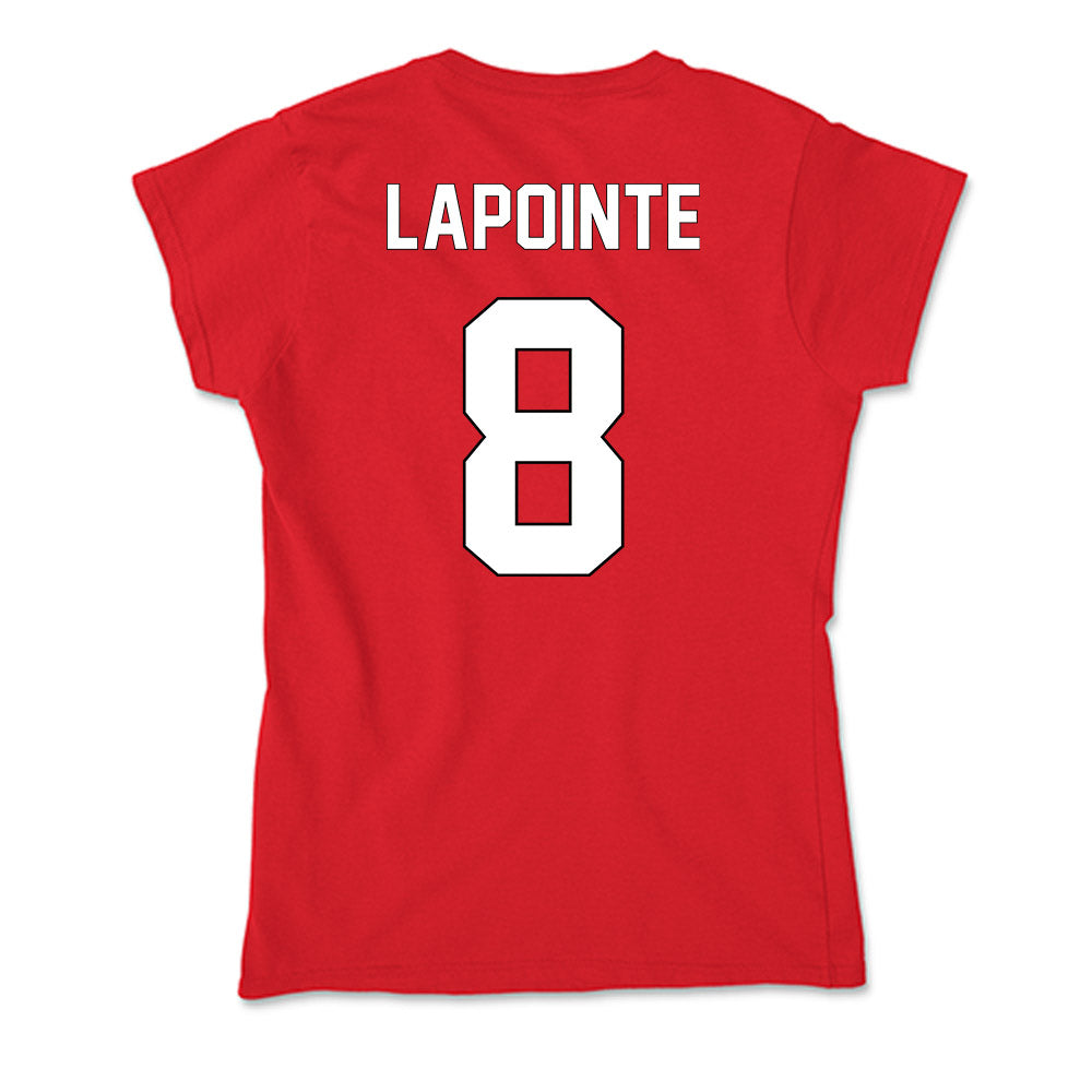 Maryland - NCAA Women's Lacrosse : Lauren Lapointe - Soft Style Women’s T-Shirt-1