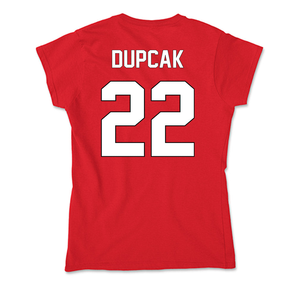 Maryland - NCAA Women's Lacrosse : Lexi Dupcak - Soft Style Women’s T-Shirt-1