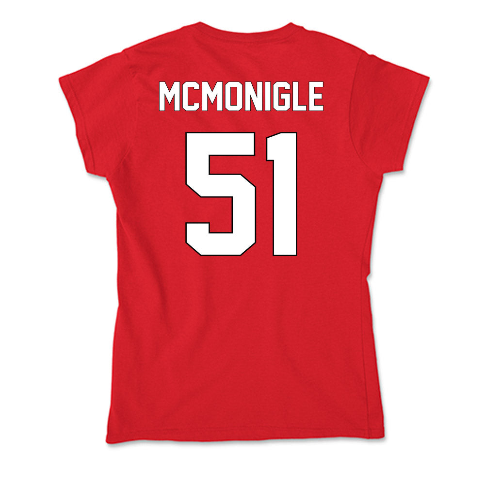 Maryland - NCAA Football : Michael McMonigle - Soft Style Women’s T-Shirt-1