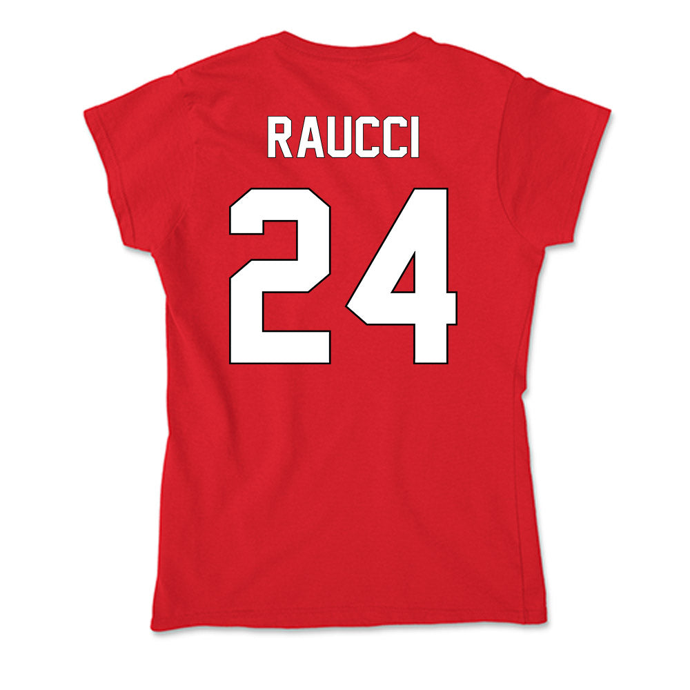 Maryland - NCAA Women's Lacrosse : Mia Raucci - Soft Style Women’s T-Shirt-1