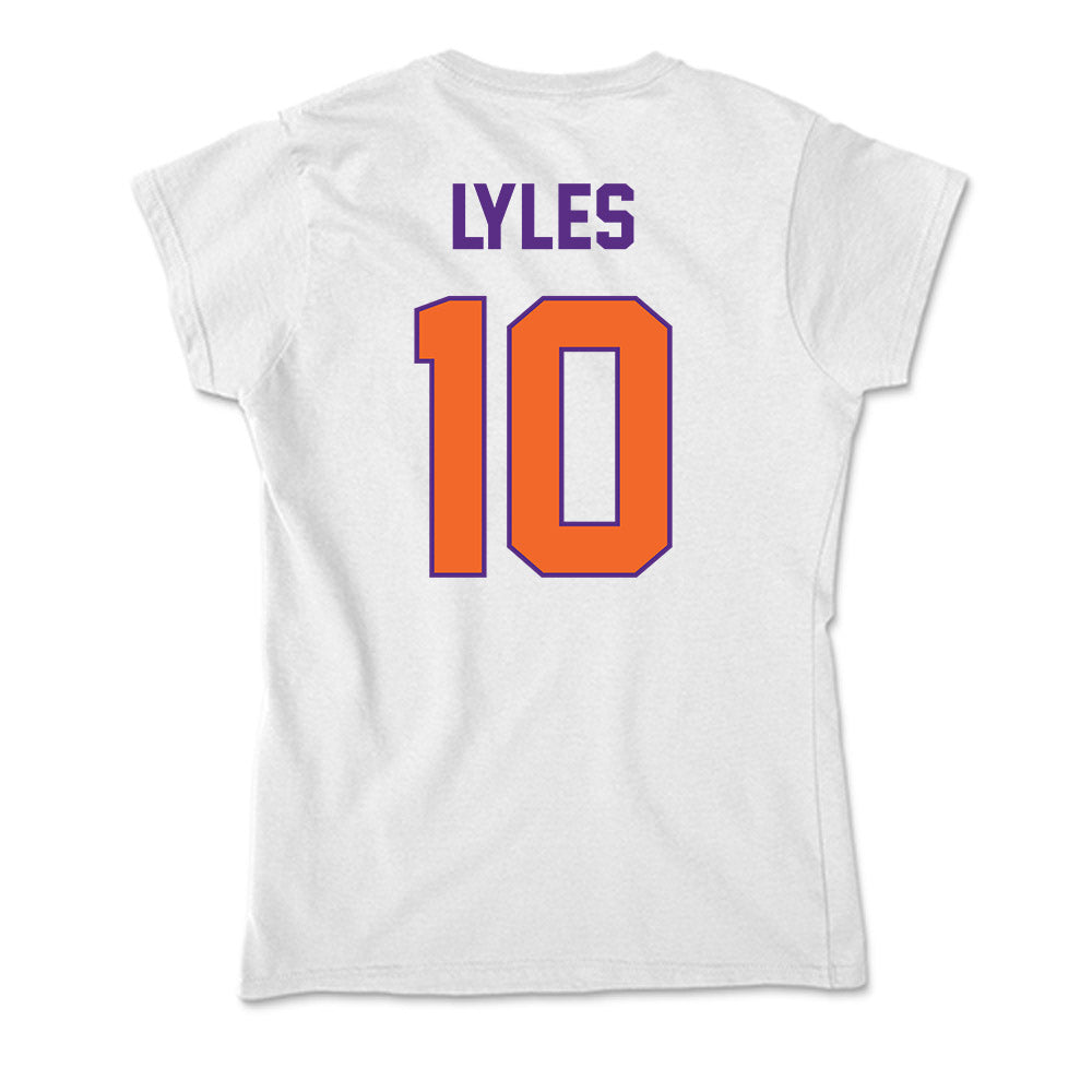 Clemson - NCAA Women's Soccer : Renee Lyles - Soft Style Women’s T-Shirt-1