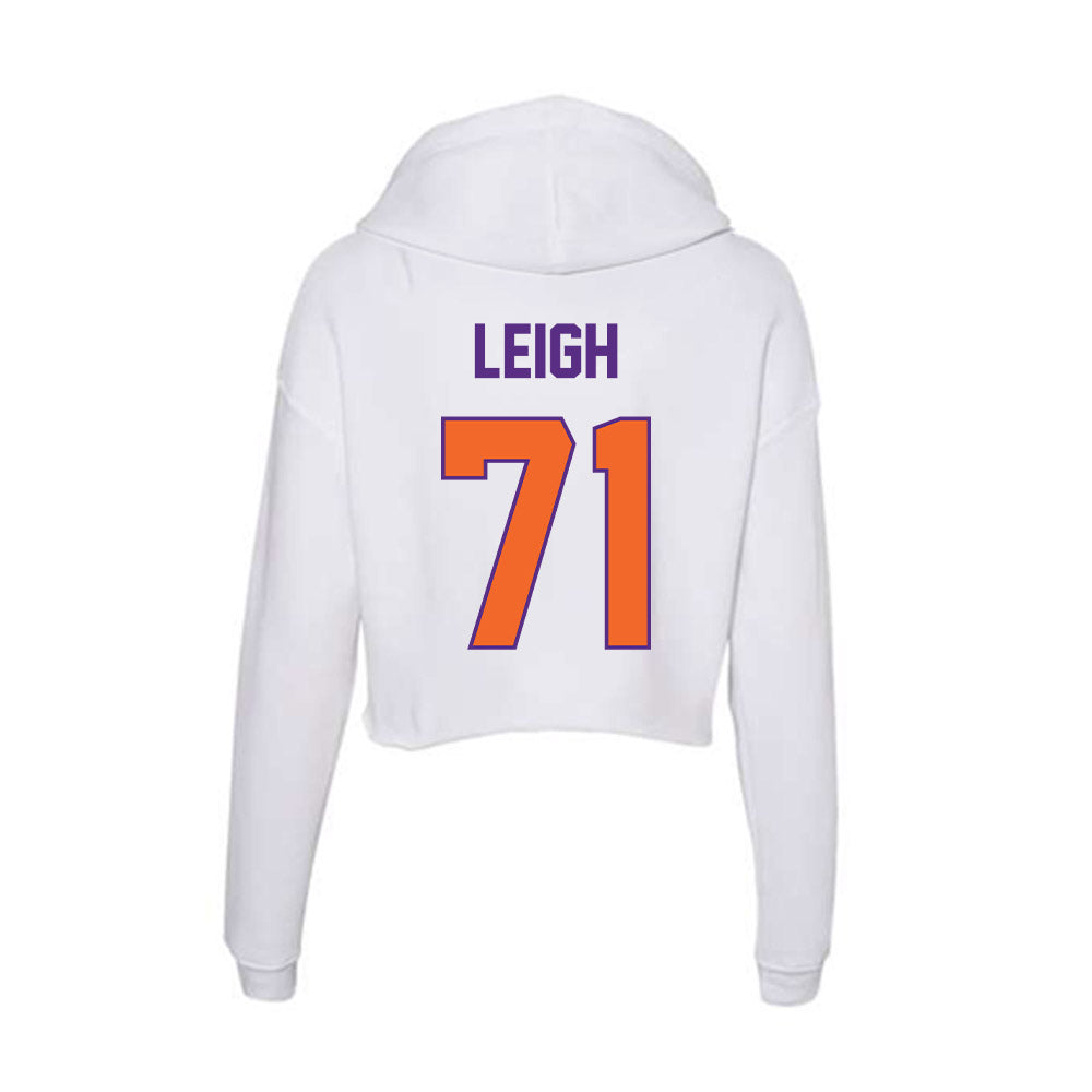 Clemson - NCAA Football : Tristan Leigh - Women's Crop Fleece Hoodie-1