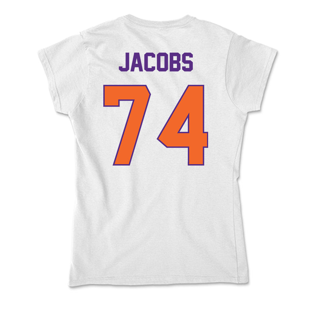 Clemson - NCAA Football : Brayden Jacobs - Soft Style Women’s T-Shirt-1