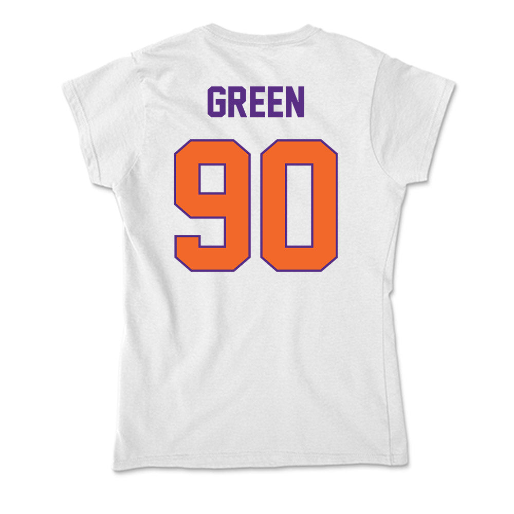 Clemson - NCAA Football : Stephiylan Green - Soft Style Women’s T-Shirt-1