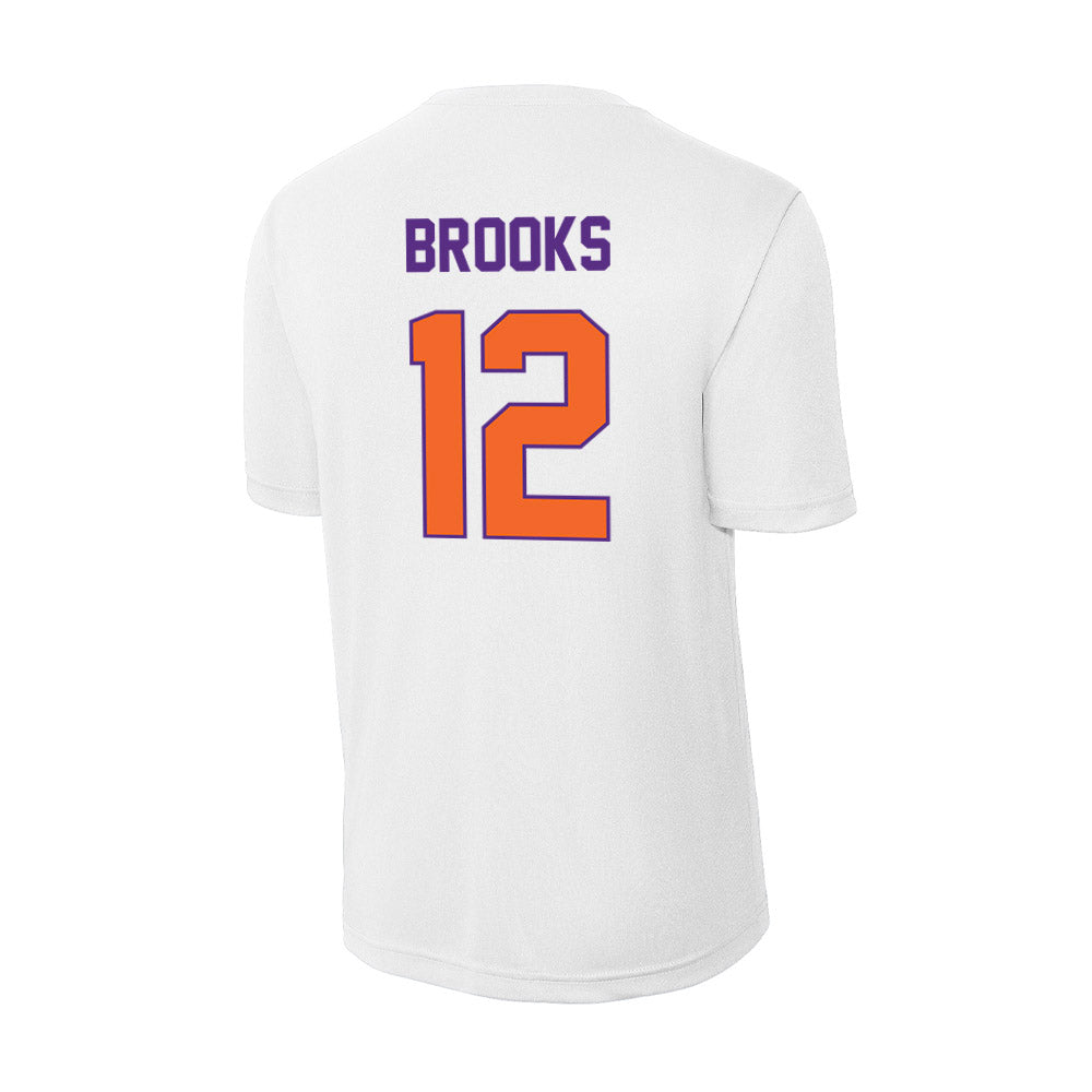 Clemson - NCAA Women's Soccer : Natalie Brooks - Activewear T-Shirt-1
