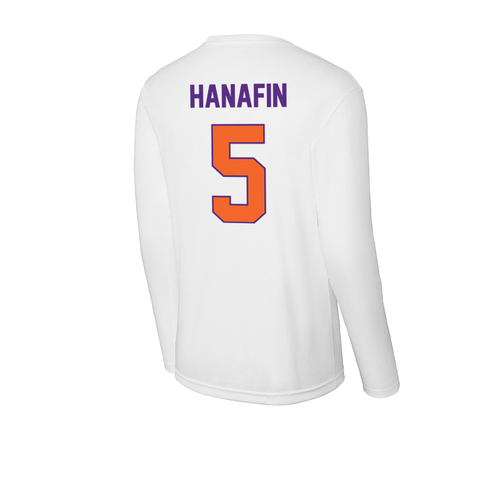Clemson - NCAA Football : Ronan Hanafin - Activewear Long Sleeve T-Shirt-1