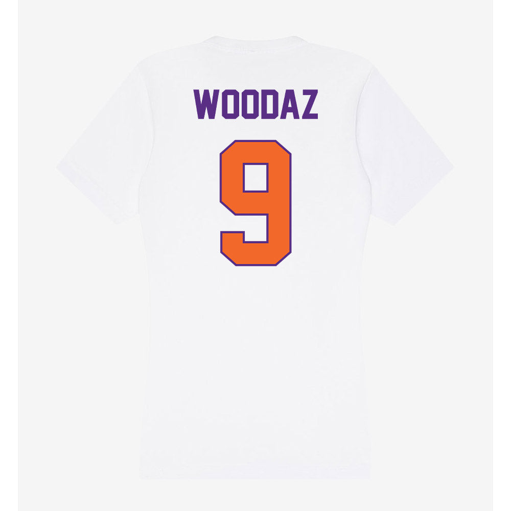 Clemson - NCAA Football : Drew Woodaz - Women's V-Neck T-Shirt-1