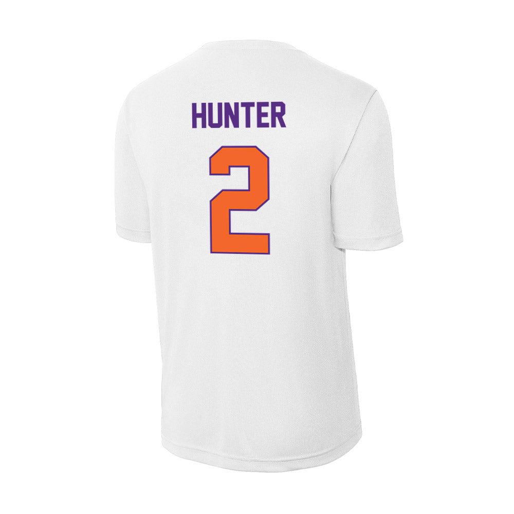 Clemson - NCAA Men's Basketball : Dillon Hunter - Activewear T-Shirt-1