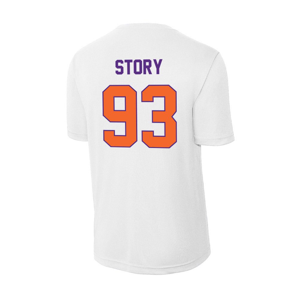 Clemson - NCAA Football : Caden Story - Activewear T-Shirt-1