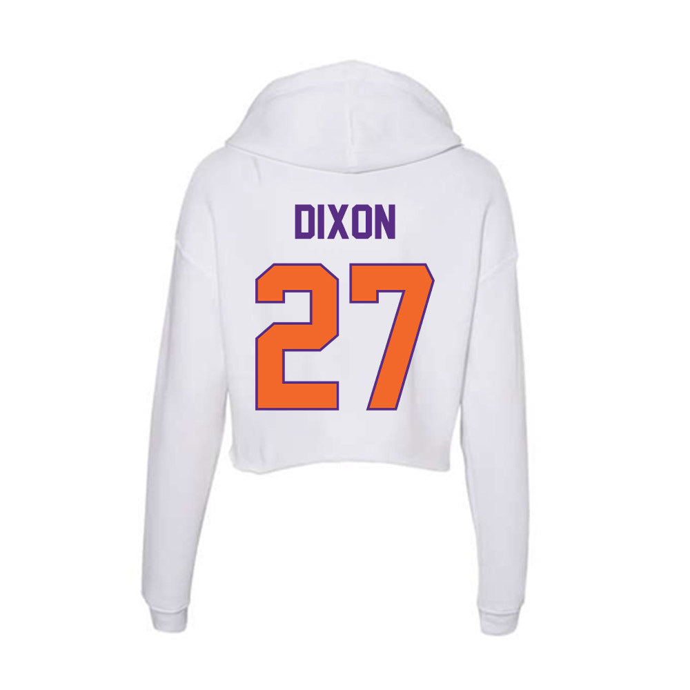 Clemson - NCAA Football : Noah Dixon - Women's Crop Fleece Hoodie-1