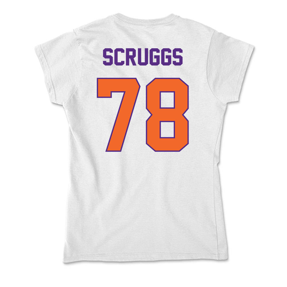 Clemson - NCAA Football : Carter Scruggs - Soft Style Women’s T-Shirt-1