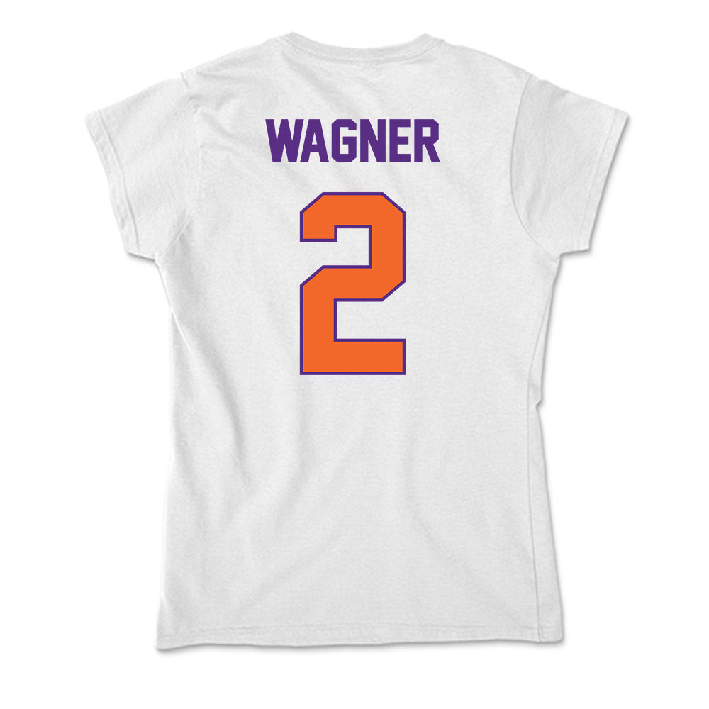 Clemson - NCAA Women's Volleyball : Kennedy Wagner - Soft Style Women’s T-Shirt-1