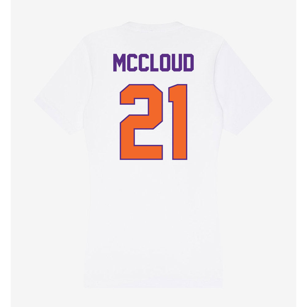 Clemson - NCAA Football : Kobe McCloud - Women's V-Neck T-Shirt-1