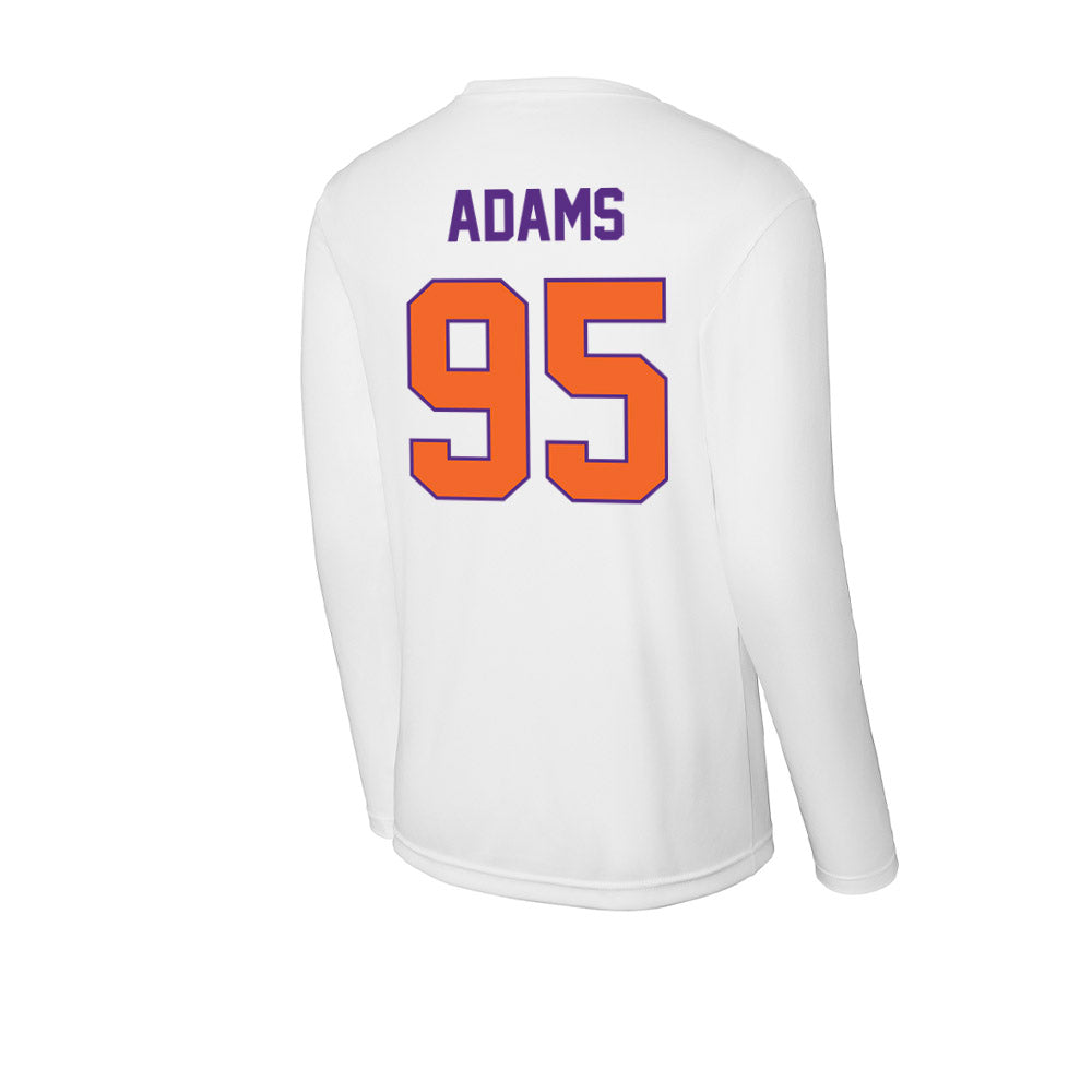 Clemson - NCAA Football : Amare Adams - Activewear Long Sleeve T-Shirt-1
