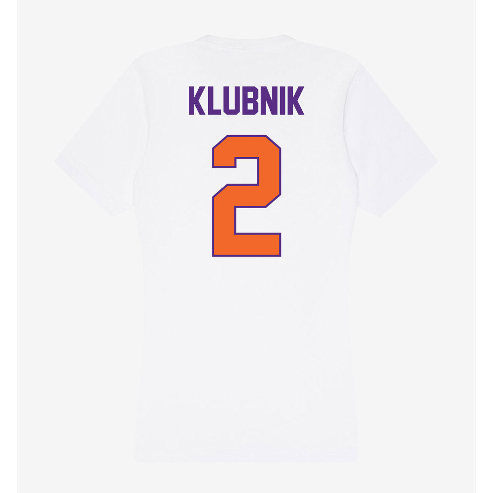 Clemson - NCAA Football : Cade Klubnik - Women's V-Neck T-Shirt-1