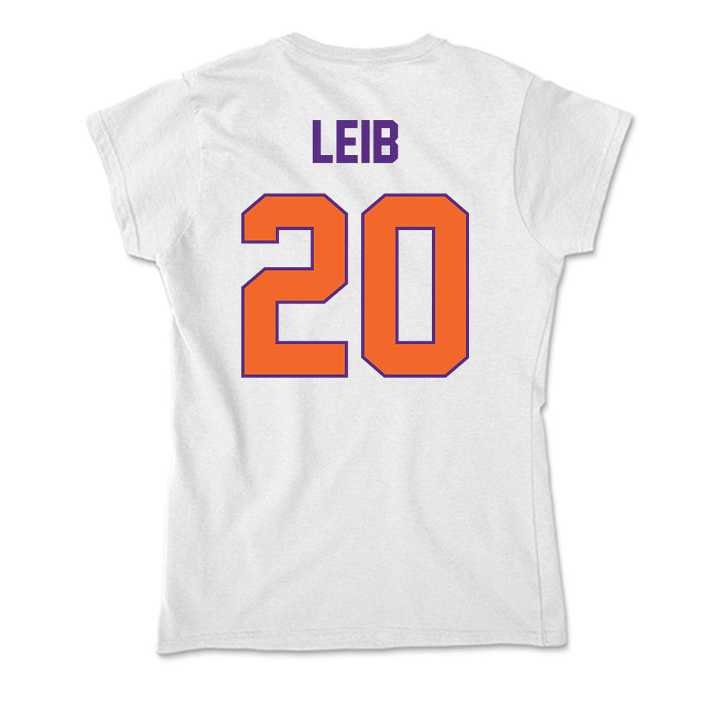 Clemson - NCAA Women's Soccer : Taylor Leib - Soft Style Women’s T-Shirt-1