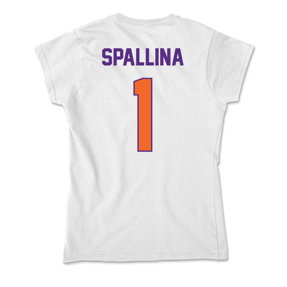 Clemson - NCAA Women's Lacrosse : Alexa s Spallina - Soft Style Women’s T-Shirt-1