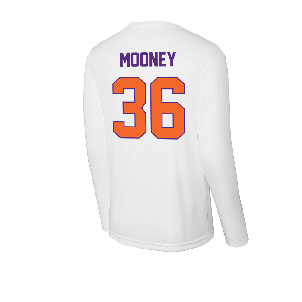 Clemson - NCAA Women's Lacrosse : Mikaela Mooney - Activewear Long Sleeve T-Shirt-1