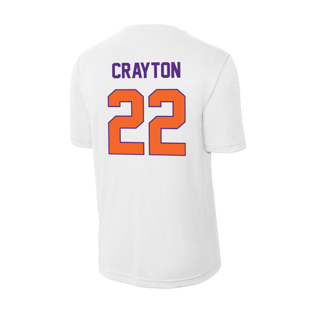 Clemson - NCAA Football : Dee Crayton - Activewear T-Shirt-1