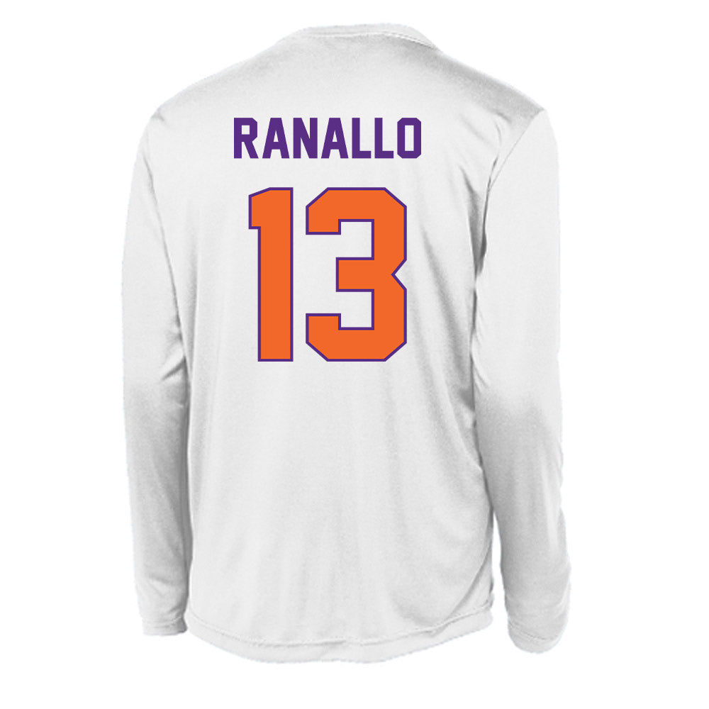 Clemson - NCAA Women's Basketball : Bella Ranallo - Activewear Long Sleeve T-Shirt